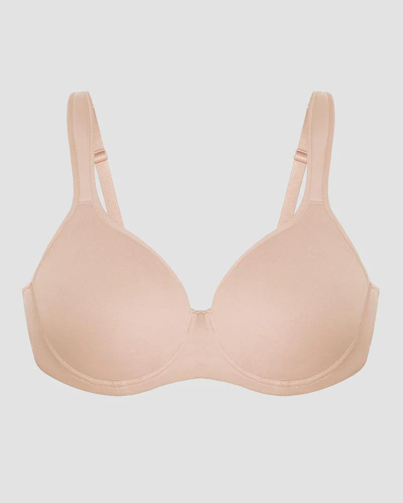 Plus Size Full Coverage Soft Unlined Minimizer Bra