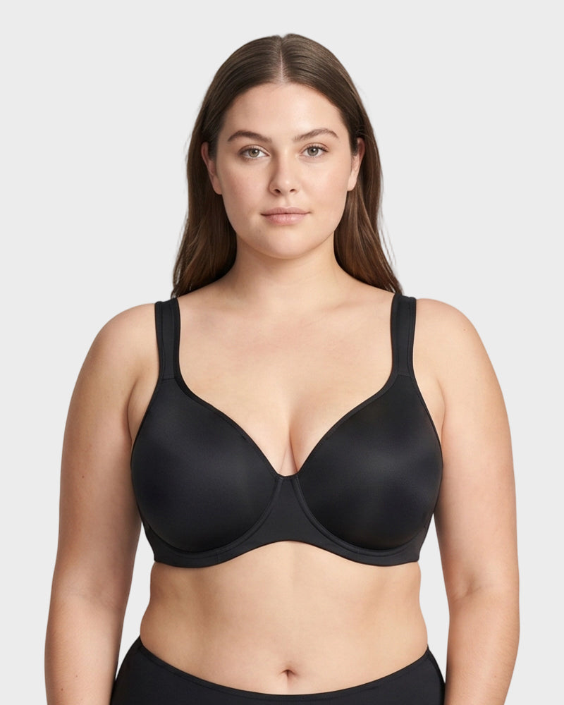 Plus Size Full Coverage Soft Unlined Minimizer Bra