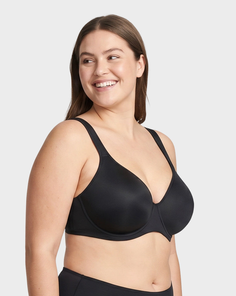 Plus Size Full Coverage Soft Unlined Minimizer Bra