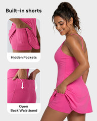 Plush Backless Active Dress-Easy Peezy