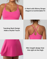 Plush Backless Active Dress-Easy Peezy