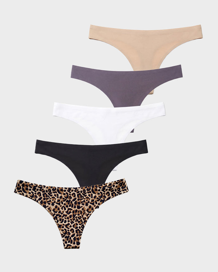 5-Pack Seamless High-Waist Shaping Panties