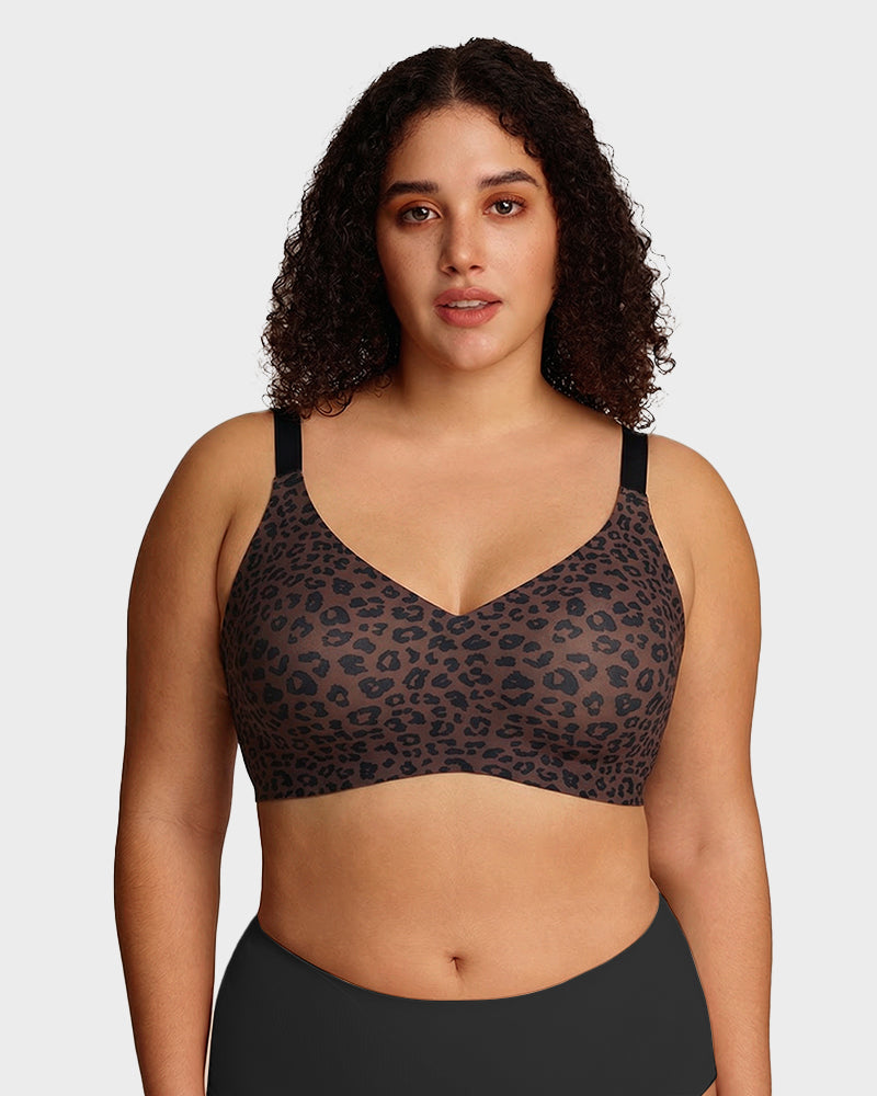 Wireless Seamless Soft Jelly Strip Bra