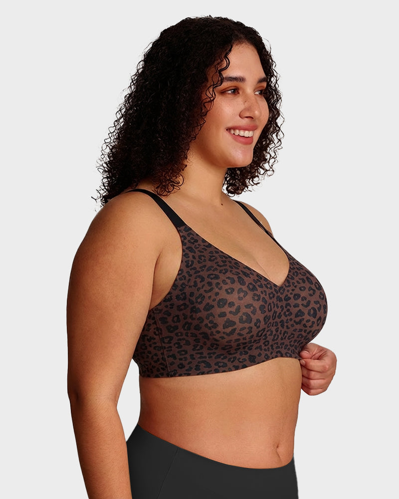 Wireless Seamless Soft Jelly Strip Bra