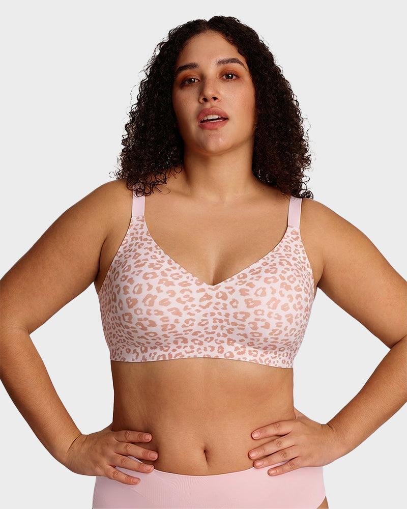 Wireless Seamless Soft Jelly Strip Bra