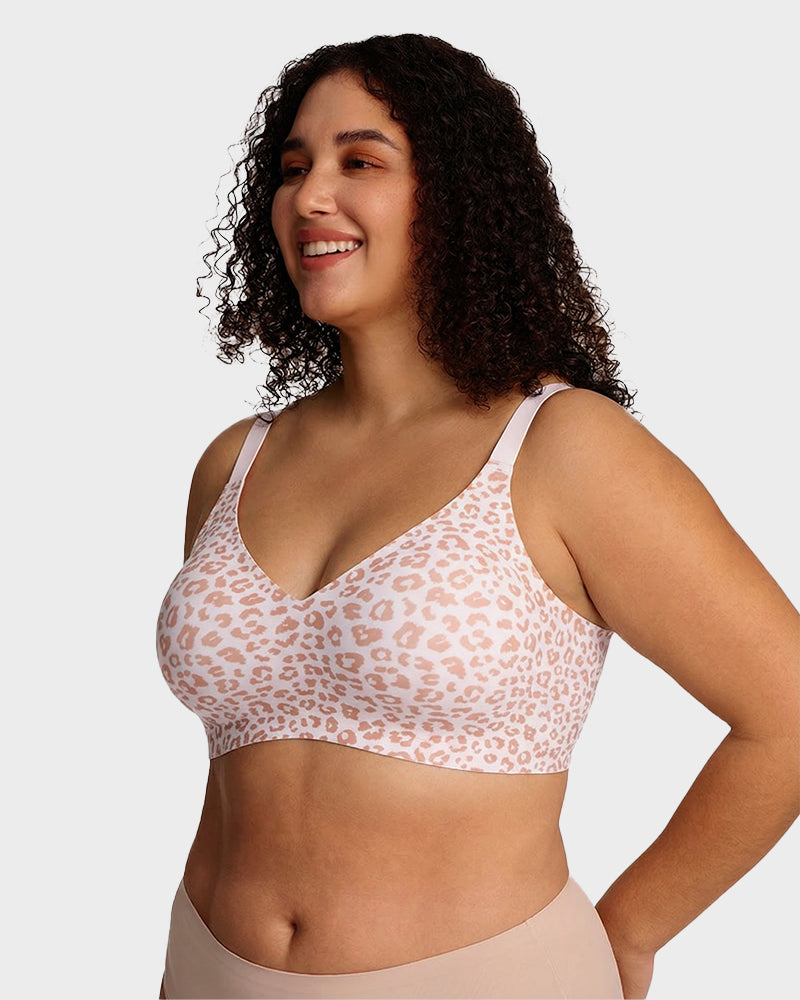 Wireless Seamless Soft Jelly Strip Bra