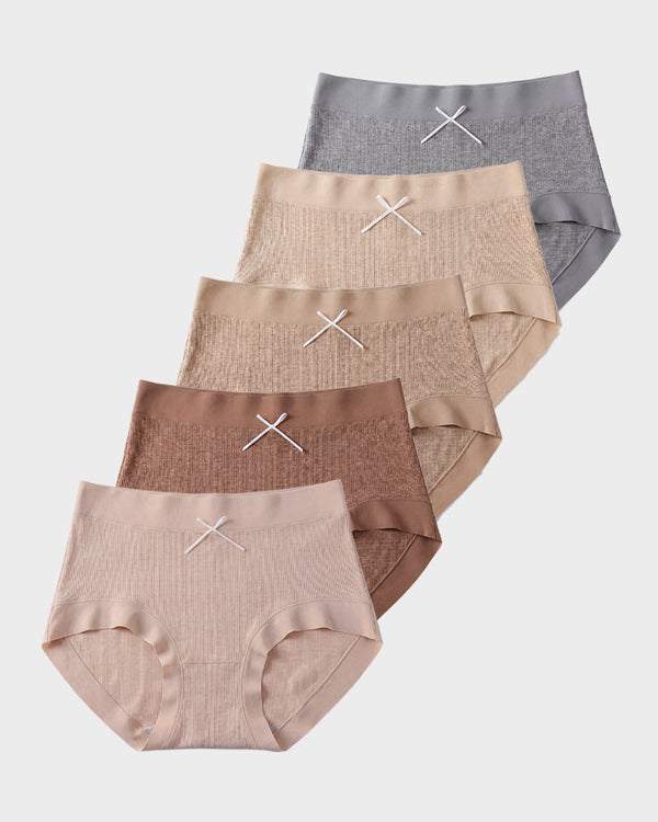 5-Pack Stay Fresh All Day Cotton Briefs