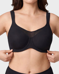 Ultra Cool Full Support Plus Size Minimizer Bra
