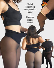 Viral One-Seam Shaping Fleece Leggings