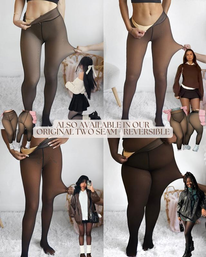 Viral One-Seam Shaping Fleece Leggings