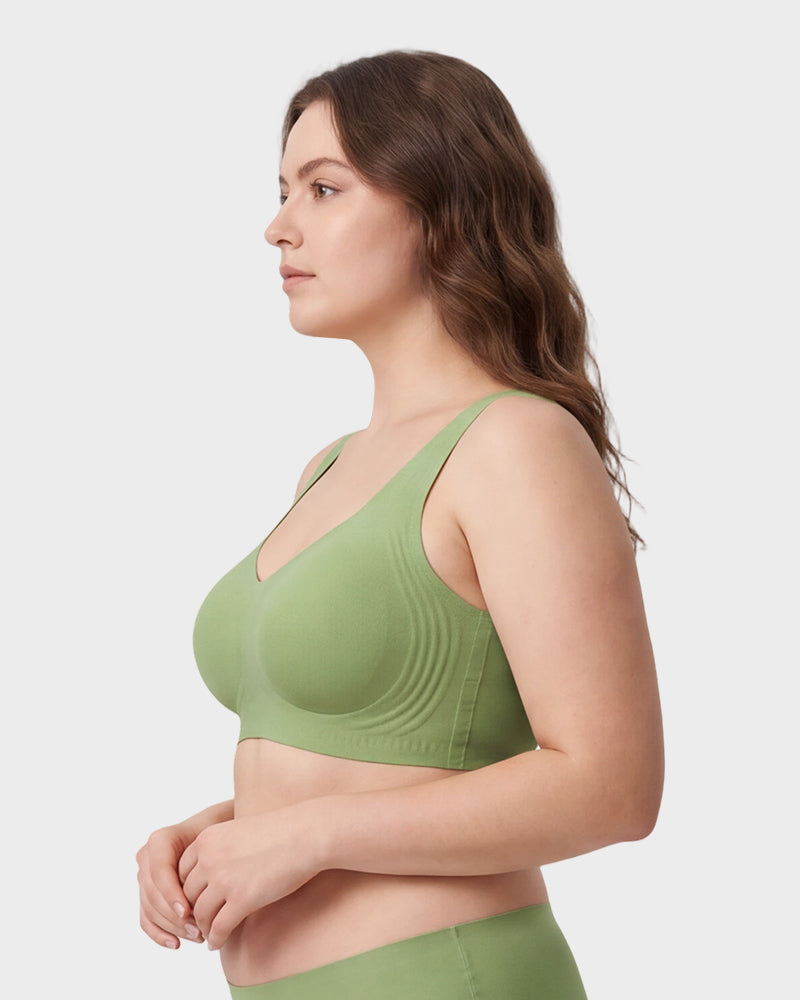 Wire Free Lifting Antibacterial Jelly Bra