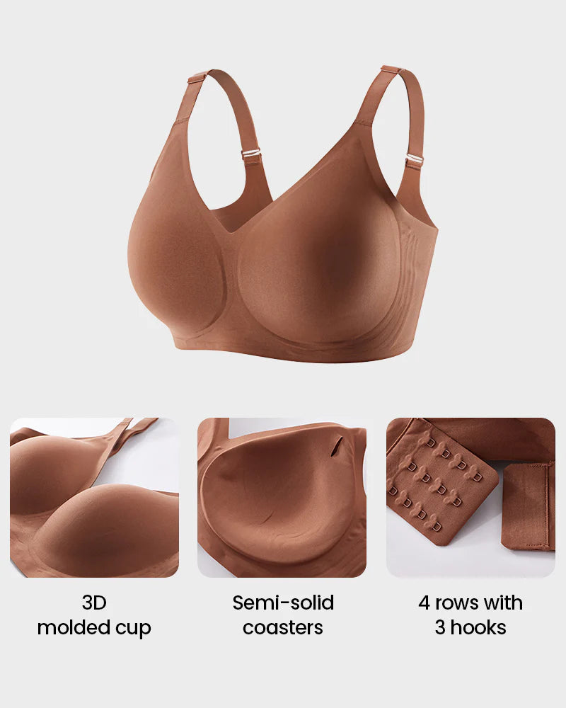 Wireless Seamless Soft Jelly Strip Bra