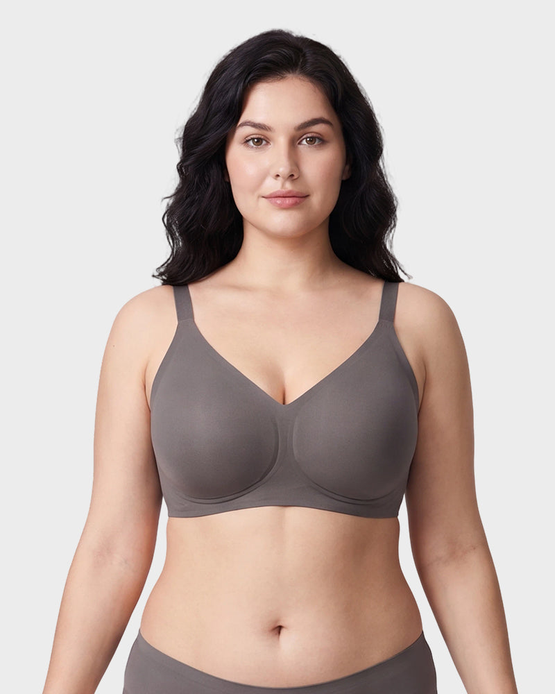 Wireless Seamless Soft Jelly Strip Bra