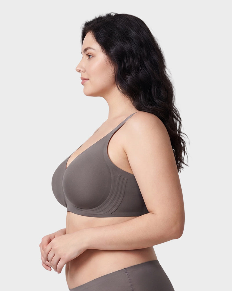 Wireless Seamless Soft Jelly Strip Bra