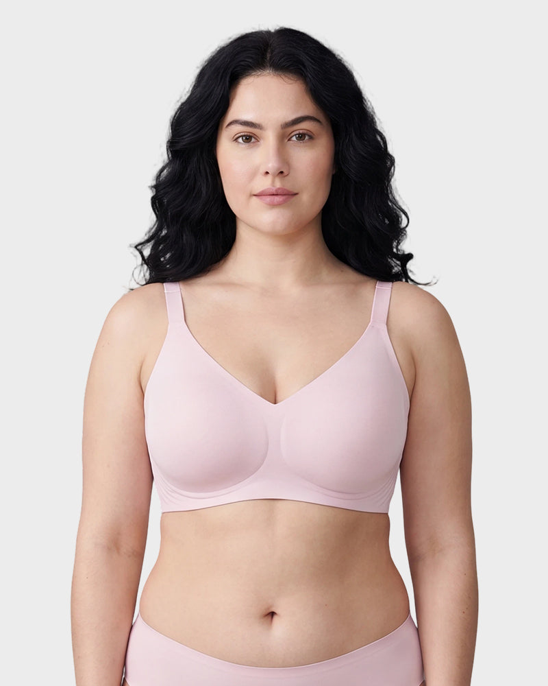 Wireless Seamless Soft Jelly Strip Bra