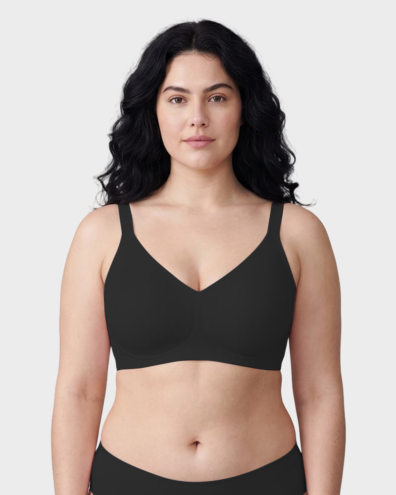 Wireless Seamless Soft Jelly Strip Bra