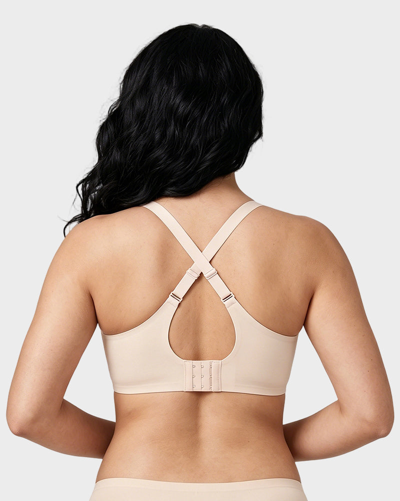 Wireless Seamless Soft Jelly Strip Bra