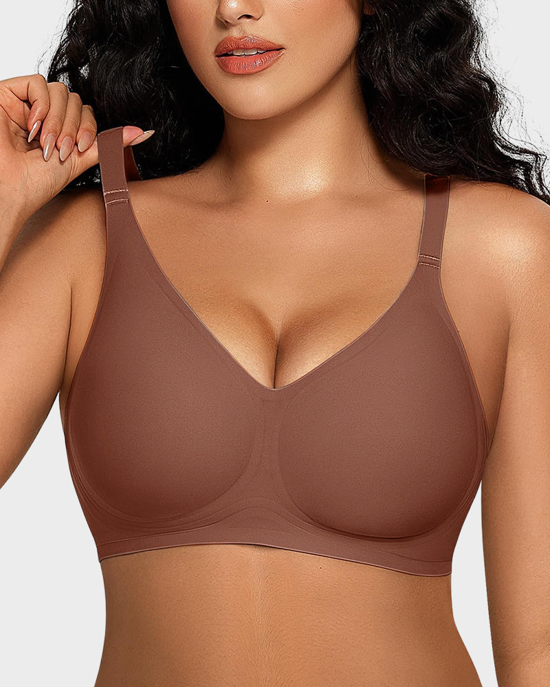 Wireless Seamless Soft Jelly Strip Bra