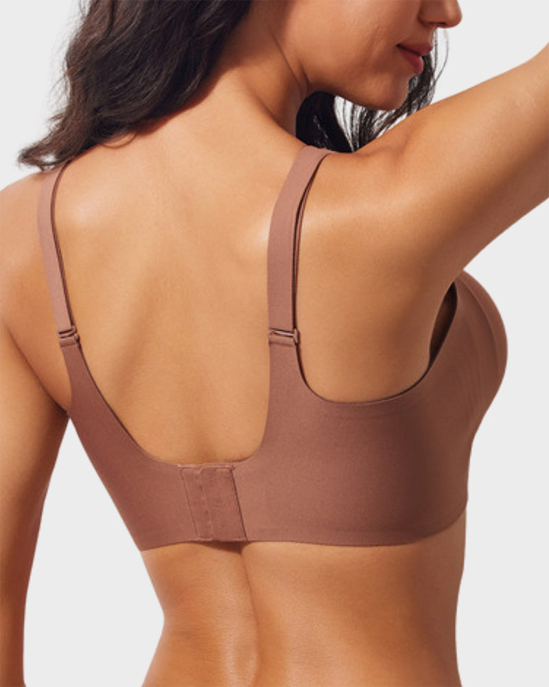 Wireless Seamless Soft Jelly Strip Bra